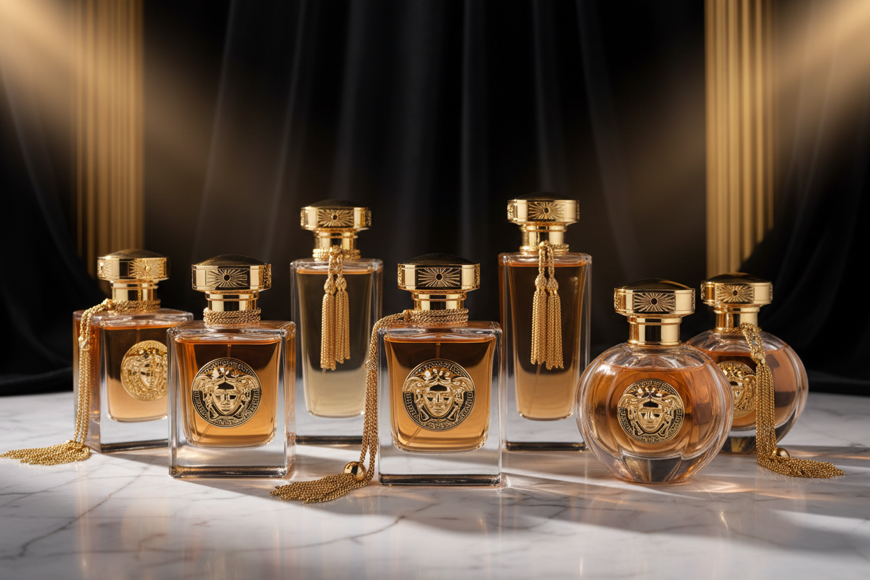 GIVE AN IMAGE FOR VERSACE PERFUM  COLLECTION